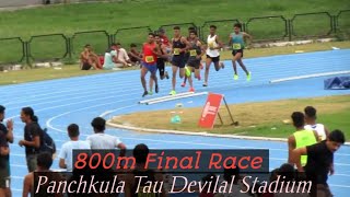 800m Final ll Panchkula Tau Devilal Stadium ll 10th Sr Haryana State amp 8th Jr Athletic Championship [upl. by Mill]