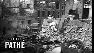 London Bomb Damage 1944 [upl. by Dranoel209]