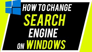 How to Change Default Search Engine on Windows [upl. by Daukas440]