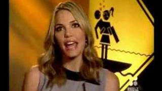 Leslie Bibb Discussing Iron Man [upl. by Abehs]