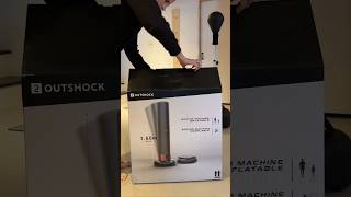 Outshock Punching bag quick review decathlon fitness punchingbagworkout [upl. by Vizzone421]