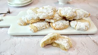 Almond Ricciarelli Cookies  Бадемови напукани сладки [upl. by Elak]