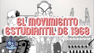 El 2 de octubre y el movimiento estudiantil de 1968  Bully Magnets  Historia Documental [upl. by Edlitam107]