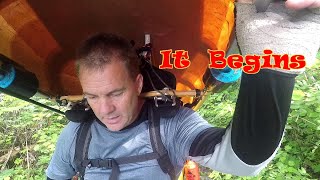 Canoe Fishing trip first in three years lake trout bass back country Ontario [upl. by Smukler664]