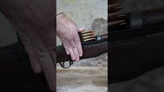 M1 Garand Clip Loading [upl. by Dey122]