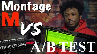 Montage M 8 X vs Motif ES  AB Test  You won’t believe how similar they Sound [upl. by Arty]