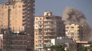 Israeli strikes pound Lebanons Tyre after warning  AFP [upl. by Nowell833]