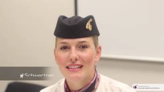 Working with Qatar Airways  Cabin Crew Stories [upl. by Eiuqnimod]