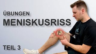 Meniskusriss  6 hilfreiche Übungen [upl. by Nosyarg413]