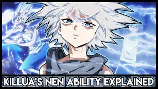 Explaining Killua Zoldycks Nen Abilities Godspeed  Electric Aura  Hunter X Hunter Explained [upl. by Eanert]