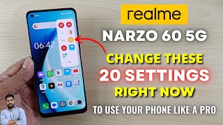 Realme Narzo 60 5G  Change These 20 Settings Right Now [upl. by Worlock]