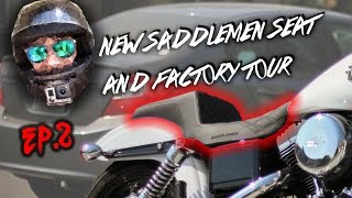 Saddlemen Seat Review  Factory Tour [upl. by Otrebogad]