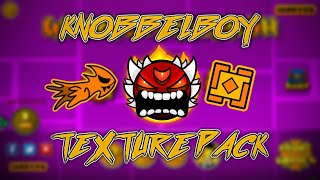 🔥 KNOBBELBOY TEXTURE PACK AT GEOMETRY DASH 211 PC and ANDROID High Graphics [upl. by Westfahl]