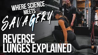 Reverse Lunges for Glutes Form and Tips [upl. by Aiseneg]