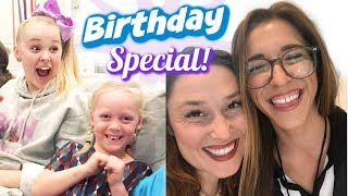 SuperSized Birthday Special  Jessica amp Rachel Ballinger Birthday Sisters Forever [upl. by Nadabus]