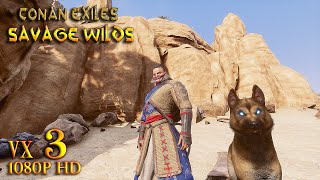 Conan Exiles Savage Wilds Collecting Gold and Silver Gameplay Ep3 PC [upl. by Oag]