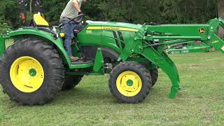 Removing Loader from John Deere 4044R H180 [upl. by Balch]