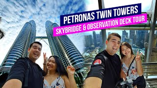 Skybridge KLCC  KL Petronas Twin Towers Tour  Skybridge amp Observation Deck [upl. by Ativ254]