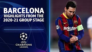 Barcelona Highlights from the 202021 Group Stage  UCL on CBS Sports [upl. by Marieann246]