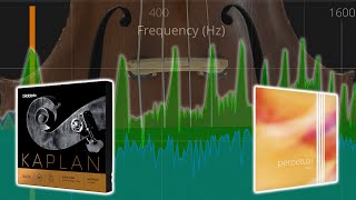 Double bass string comparison  Kaplan vs Perpetual [upl. by Roby99]