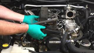 INJECTOR REPLACEMENT PRADO 120  Part 2  1kdFtv Diesel [upl. by Fidela]