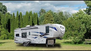 Quick Tour of the Arctic Fox Grande Ronde 295K Fifth Wheel [upl. by Novhaj]