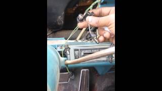 66 cadillac deville dash removal [upl. by Dronski60]