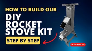 Rocket Stove DIY Weld Kit Tutorial [upl. by Yumuk445]