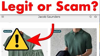 Jacob Saunders Clothing Review  Legit or Scam [upl. by Aramoix]