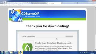 Download und Setup CDBurnerXP [upl. by Maltz74]