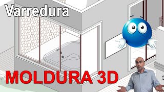 VARREDURA  RECURSO DE MOLDURA PARA PORTAS E JANELAS  REVIT [upl. by Benioff881]