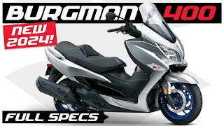 AllNew 2024 SUZUKI BURGMAN 400 [upl. by Hamilton]