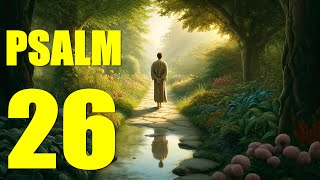 Psalm 26 Reading Walking in Integrity and Trust With words  KJV [upl. by Geminius]