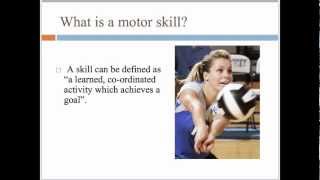 Motor skill learning recap [upl. by Euqimod]