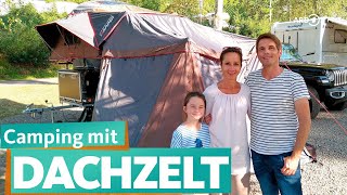 Camping mit Dachzelt und OffroadAnhänger  ARD Reisen [upl. by Sackville947]