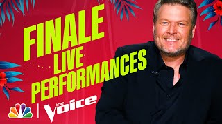 The Best Performances from the Finale  NBCs The Voice 2022 [upl. by Rabbi]