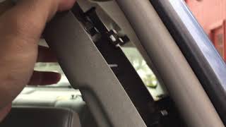 Toyota Seat Belt Stuck [upl. by Learrsi]