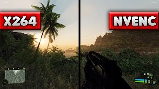 X264 vs NVENC  OBS Quality Comparison Live Streaming [upl. by Joni]