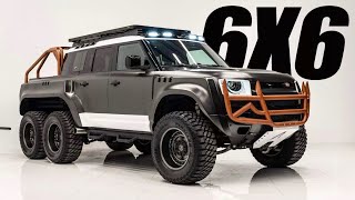 Apocalypse 6×6 Land Rover Defender Is Known As The ‘World Ender’ [upl. by Aicarg]