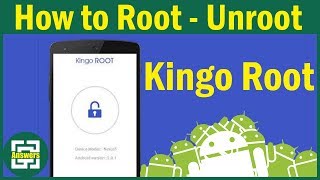 How to Root  UnRoot any Android Device using Kingo Root [upl. by Ettelracs]