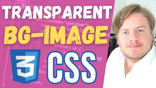 How To Set Background Image Opacity In HTML  Opacity In CSS [upl. by Enyamert]