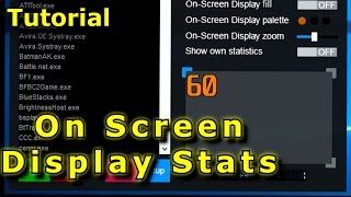 Tutorial On Screen Display Stats  with Afterburner Rivatuner and HWiNFO [upl. by Cordelie577]