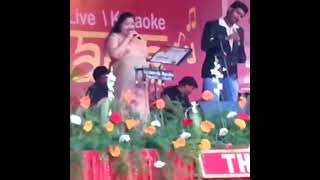 Madikeri sipayi song live performance by ks chithra [upl. by Llenrup889]