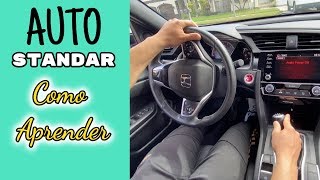 COMO CONDUCIR CARRO ESTANDAR Como aprender a Manejar AUTO MANUAL [upl. by Tippets]