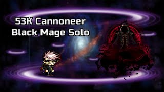 Maplestory Reboot 53K Cannoneer Black Mage Solo [upl. by Abla]