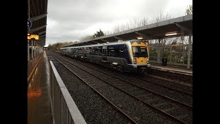 Trip on NIR 3000 Class DMU 3004 between Bangor amp Belfast Central  Lanyon Place [upl. by Peale]