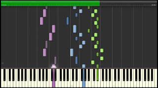 Johann Sebastian Bach  Toccata and Fugue in D minor Synthesia [upl. by Stella]