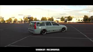 Volvo V70 T5 rwd 500hp  burnout and drifitng [upl. by Sowell870]