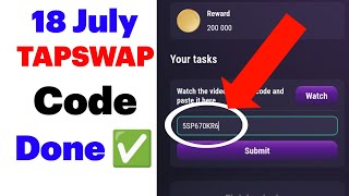 18 July Tapswap Code Today  USDT vs USDC The Ultimate Stablecoin ShowdownTapSwap Education [upl. by Hyde]