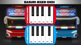 Telolet Basuri Jeger Okdj Remix Versi Pianika [upl. by Riamo]